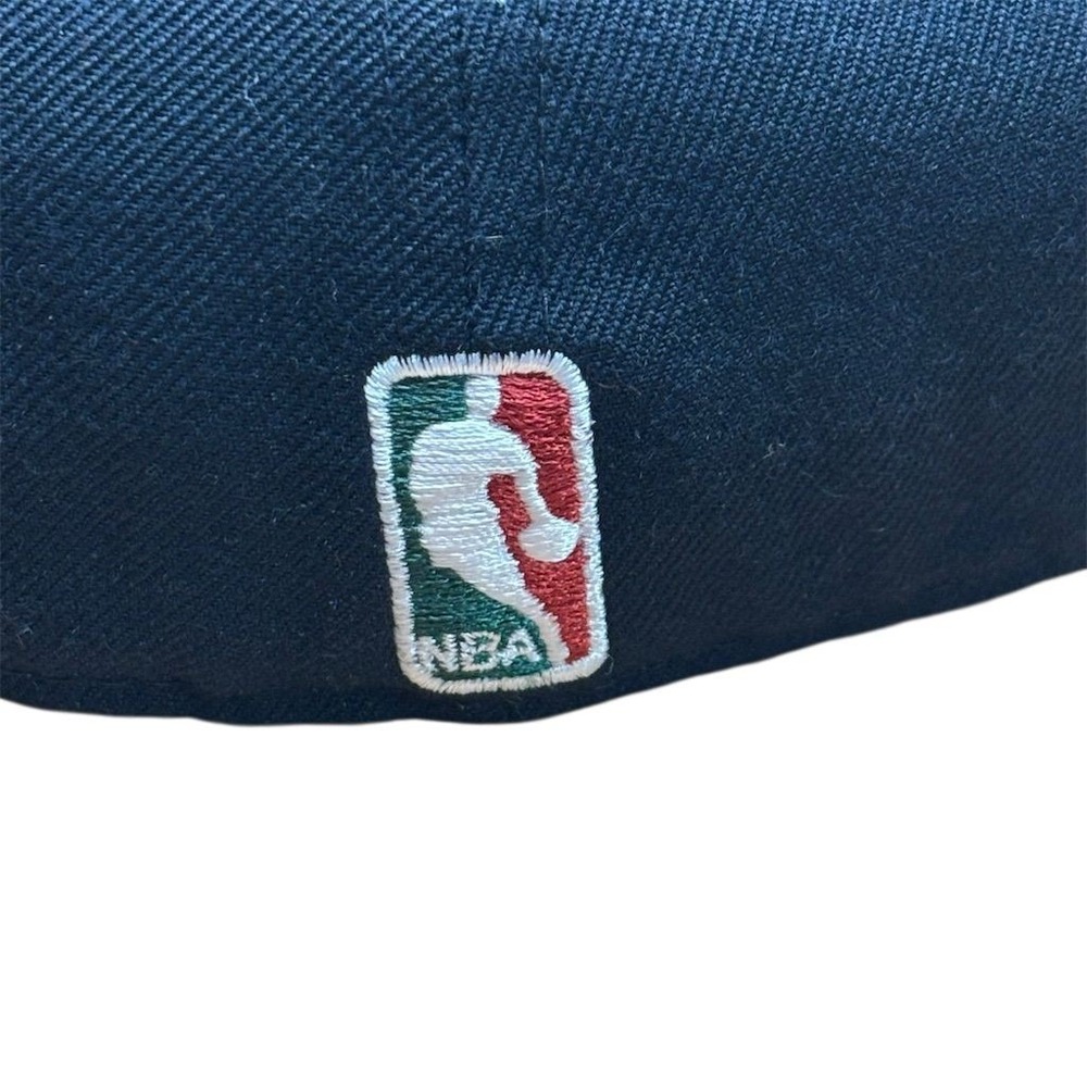 Milwaukee‎ Bucks NBA Adidas Fitted Cap Black Size 7 1/2 Unisex - Picture 6 of 8